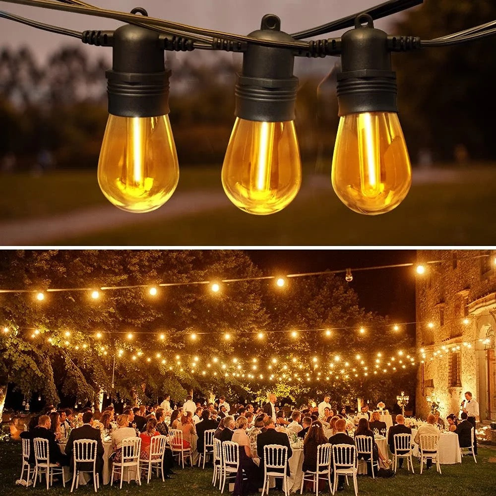 Plush Outdoor String Lights